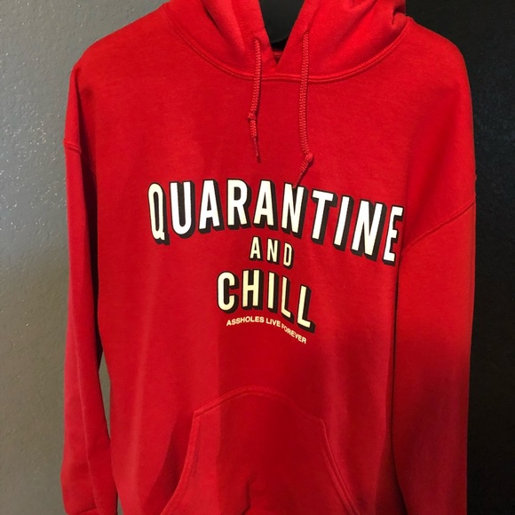 Red hoodie from assholes lives forever - Picture 1 of 1